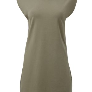 Easy Shift Dress - Olive - Image 6