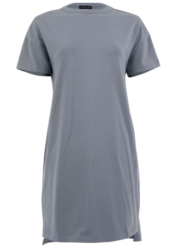 T-Shirt Dress - Seafog
