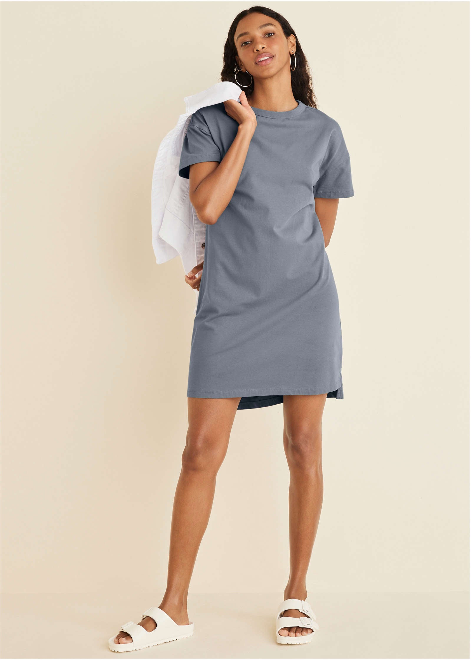 T-Shirt Dress - Seafog - Image 6