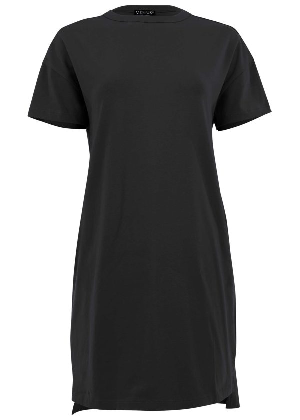 T-Shirt Dress - Jet Black