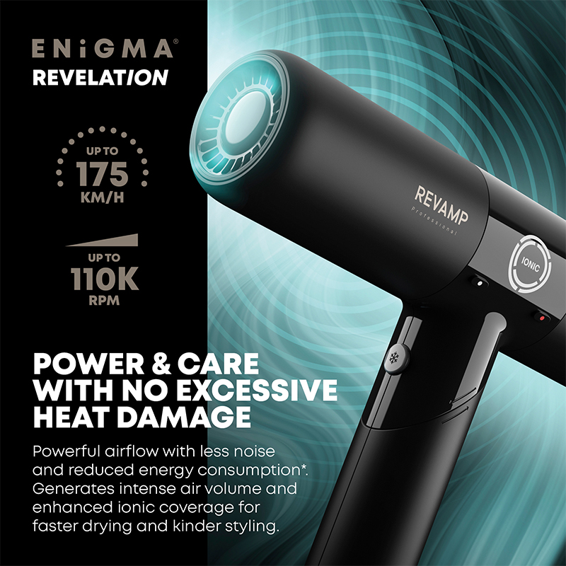Revamp Enigma Revelation Professionel h?rt?rrer med brushless motor - Image 6