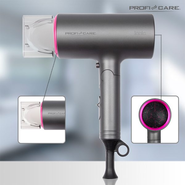Profi H?rt?rrer Pink 1600 Watt