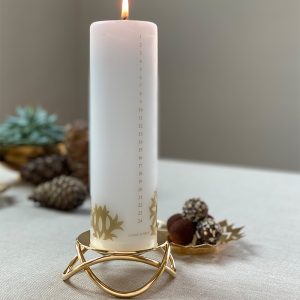 Georg Jensen 2020 kalenderlys guld - Image 3