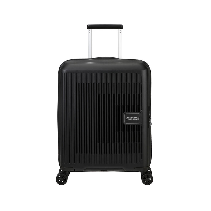American Tourister AeroStep Spinner kabinekuffert 55 sort - Image 1