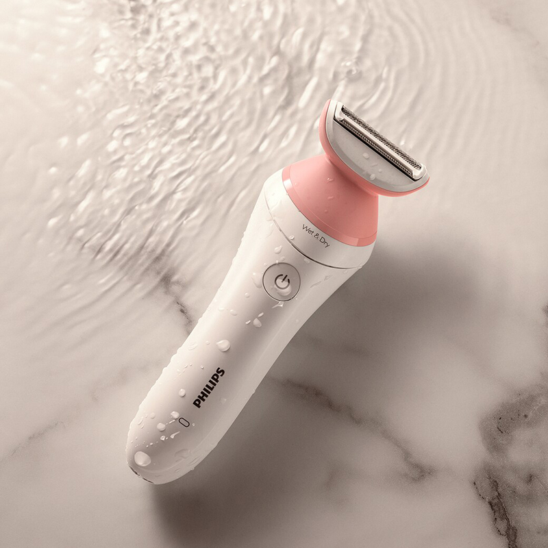 Philips 6000 series BRL146 Satin Wet & Dry genopladelig ladyshaver inklusiv 6 dele - Image 5