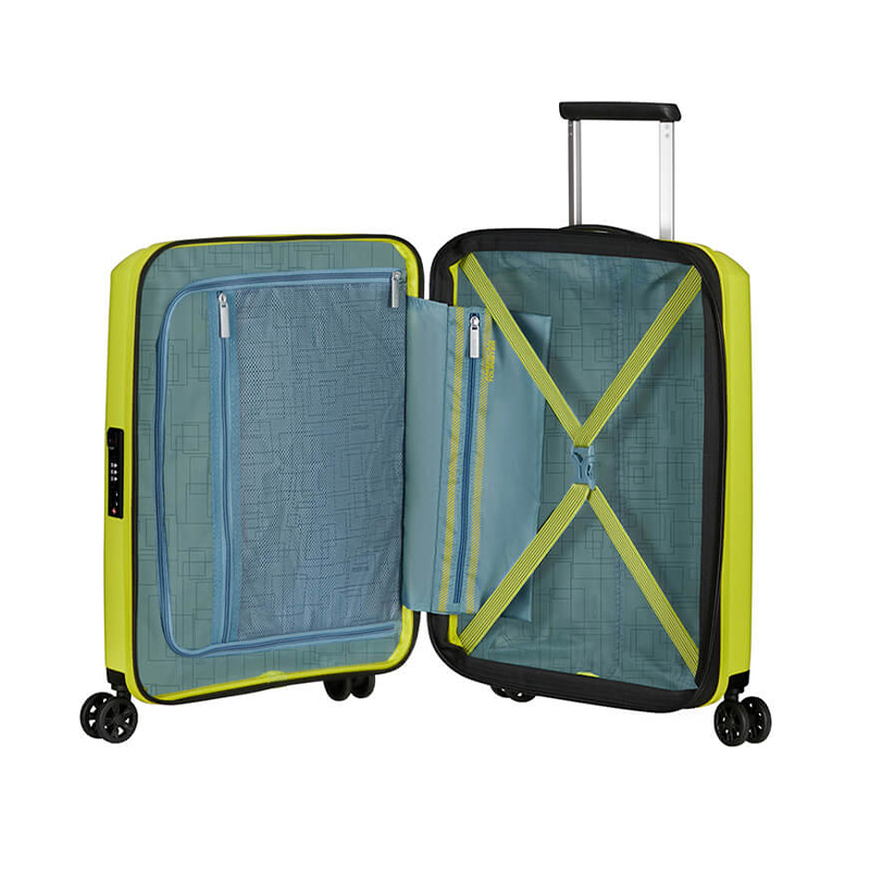American Tourister AeroStep Spinner kabinekuffert 55 light lime - Image 4