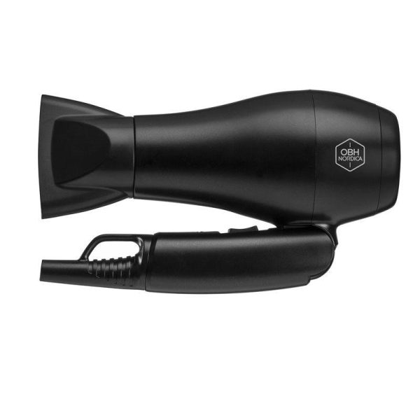 OBH Nordica Artist Dry&Go rejseh?rt?rrer sort 1100 watt