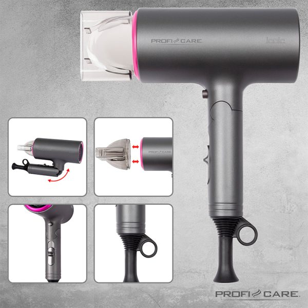 Profi H?rt?rrer Pink 1600 Watt