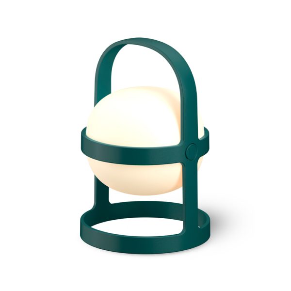 Rosendahl Soft Spot Solar Circular lanterne H18,5 cm forest green
