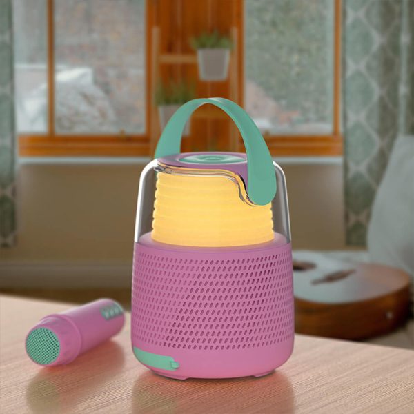 MOBILITY ON BOARD Mobility On Board karaoke h?jtTaler KS-80 LED pink