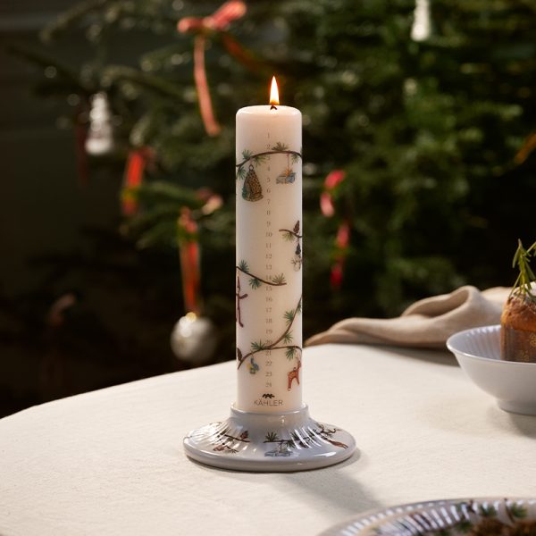 K?hler Hammersh?i Christmas kalenderlys 2024 hvid
