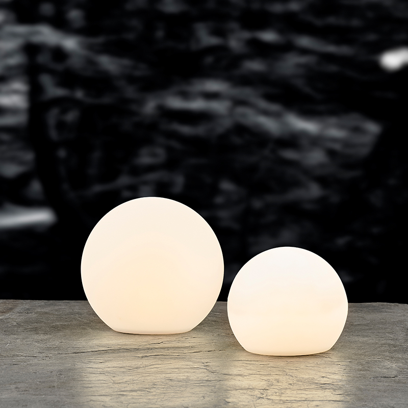 Villa Collection Maane LED lampe m. solar hvid 20x18 cm - Image 4
