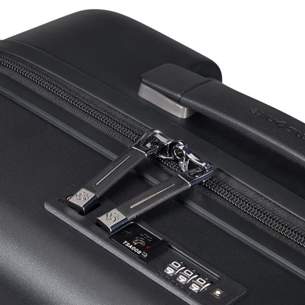 Samsonite Neopod Expand Slide Out Pouch kabinekuffert sort 55 cm