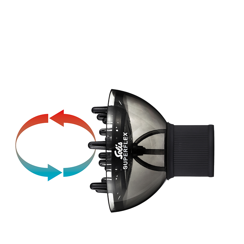Solis Superflex Universal Softstyler diffuser til h?rt?rrer - Image 2
