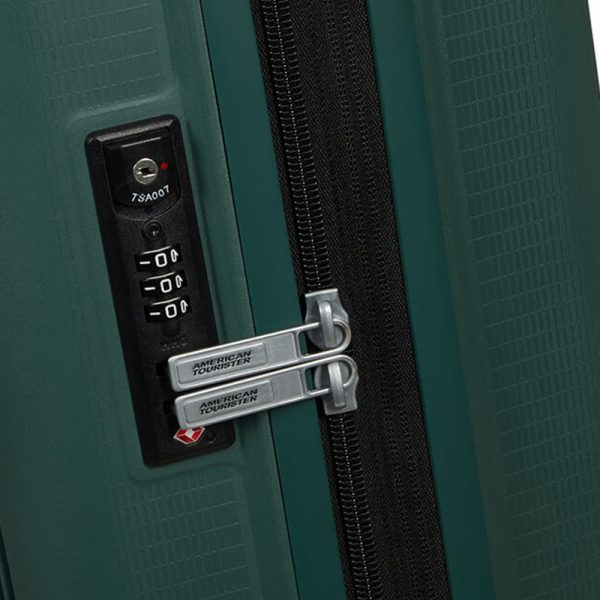 American Tourister AeroStep Spinner kabinekuffert 55 dark forest