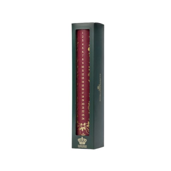 Royal Copenhagen Stjerne Riflet Jul 2025 kalenderlys