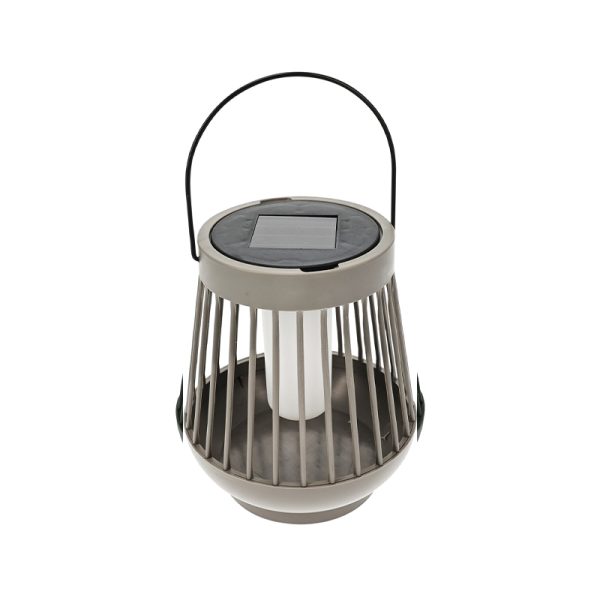 Solcelle lanterne - assorterede farver H15 cm